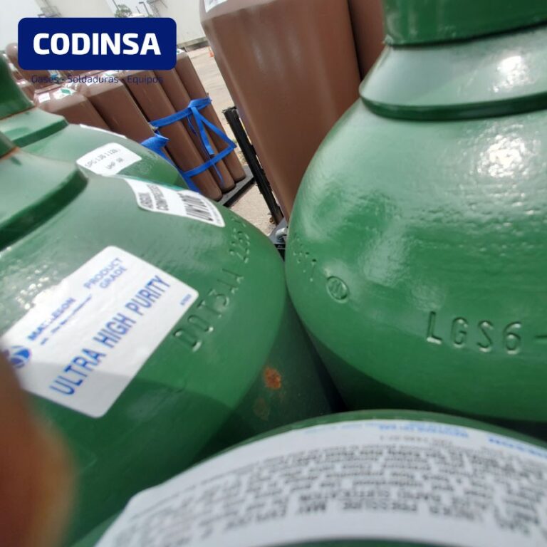 Cilindro Argón Ultra Puro Grado N°5 - Codinsa