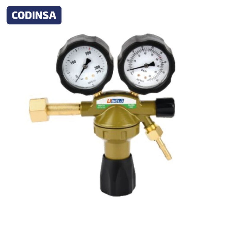 Regulador de argón con medidor de flujo WR0401 - DEM Regulador de argón con medidor de flujo WR0401 - DEM