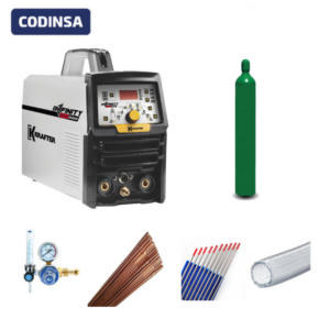 Combo TIG Infinity 200 HF 2M3 Listo para soldar